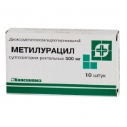 Метилурацил Биосинтез суппозитории ректальные 500 мг № 10