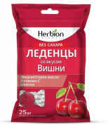 Леденцы б/сахара со вкусом вишни 2,5г № 25 Хербион
